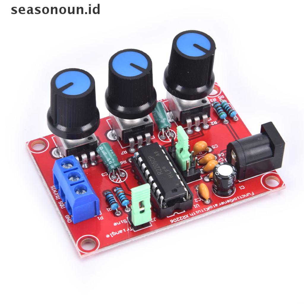 (seasonoun) Xr2206 Generator Sinyal Gulma Output 1HZ-1MHZ + Case DIY