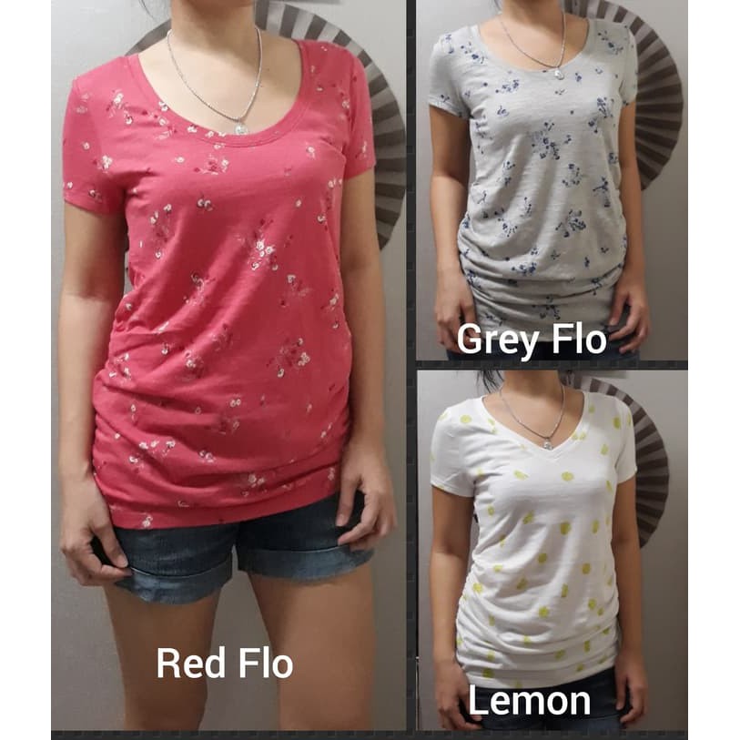 Kaos Lengan Pendek Motif Kohls A Glow Branded UK Murah