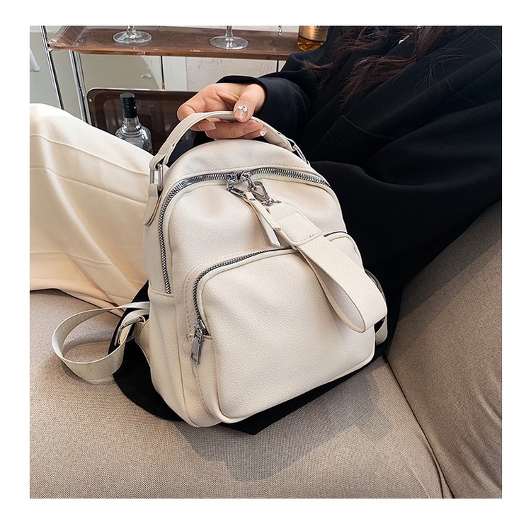 Tas Ransel Wanita Import 3885-White