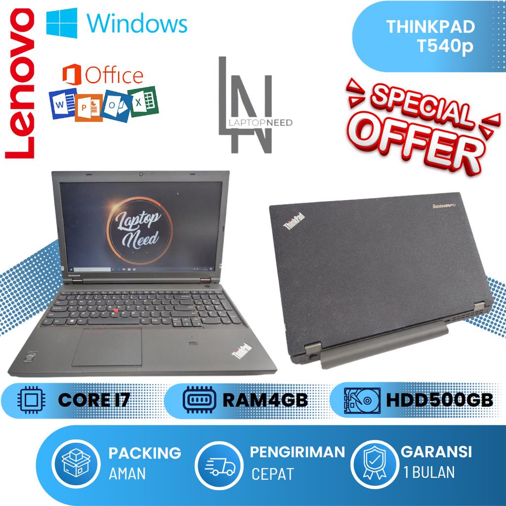 Laptop Bekas Lenovo T540P WEBCAM DAN DVD