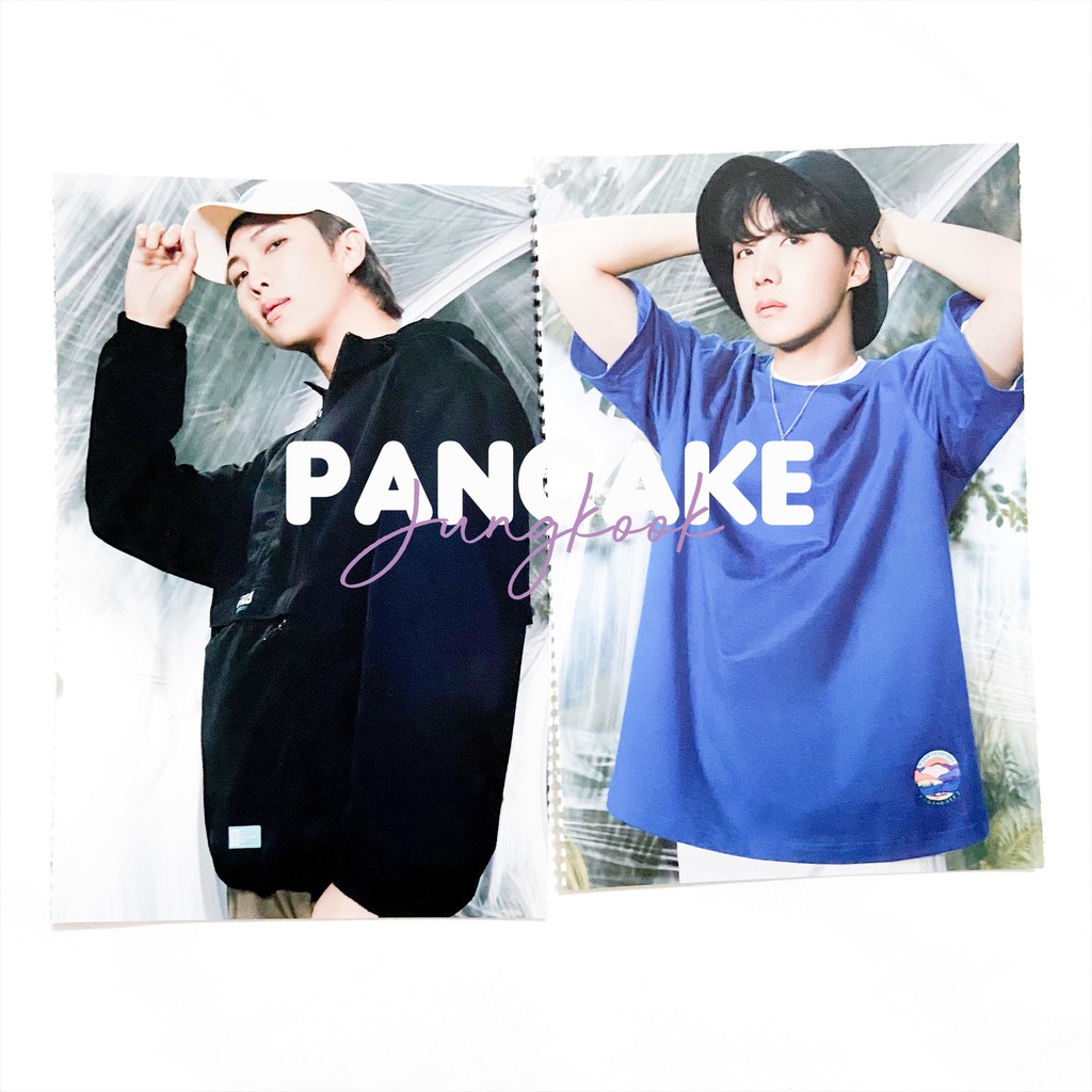 [ READY‼️ ] bts fila project 7 postcard [ rm jhope ]