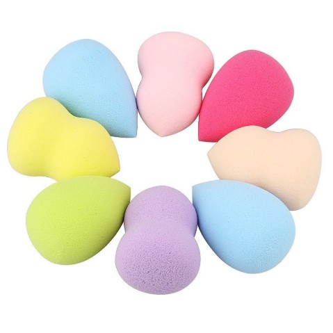 Spons / sponge Beauty Blender / blending foundation telor water drop guci mini besar