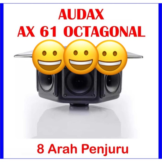 Tweeter Audax Octogonal 8 penjuru / AX 61 / Octogonal / 8 penjuru / audax / tweeter walet audax / au