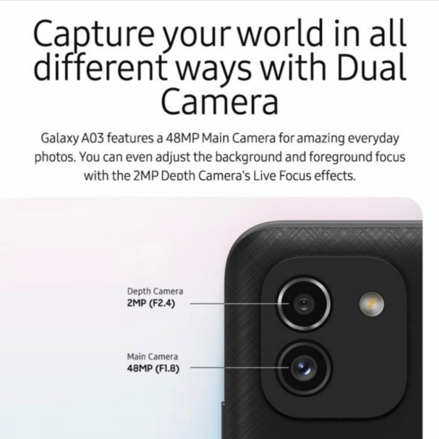 Samsung A03 4/64 & 3/32 Resmi-2