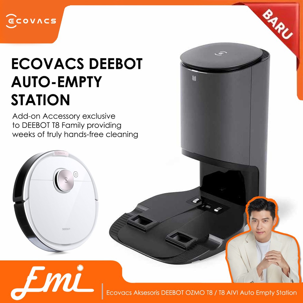 Ecovacs Aksesoris DEEBOT OZMO T8 / T8 AIVI Auto Empty Station