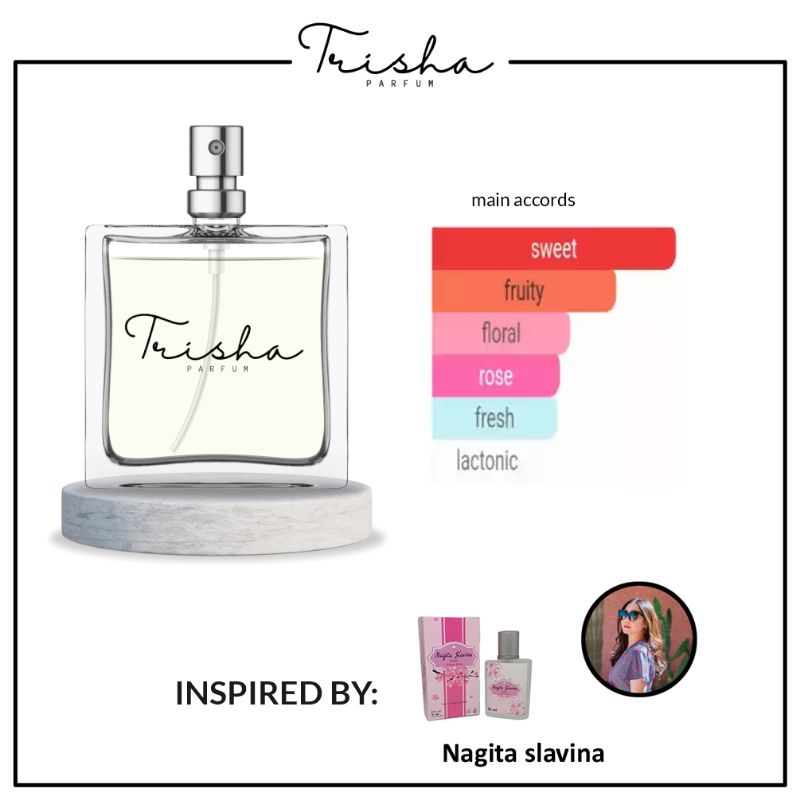 Parfum Aroma NAGITA SLAVINA | Bibit Inspired Eau De Parfum Parfume Farfum Perfume Minyak Wangi Korea