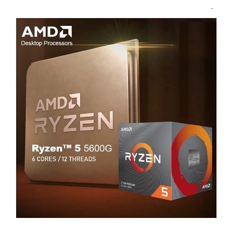 AMD Ryzen 5 5600G 6-Core 12-Threads 3.9GHz Radeon Vega 7