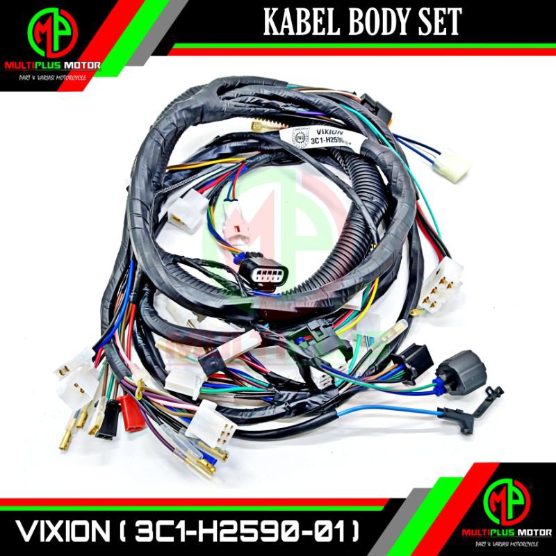 Kabel body Kabel bodi set Kabel bodi motor YAMAHA VIXION,VIXION OLD,VIXION LAMA 3C1
