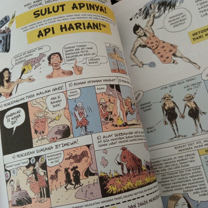 

FLASH SALE!!! SAPIENS GRAFIS (GRAPHIC HISTORY): KELAHIRAN UMAT MANUSIA, TERBITAN KPG TERBARU