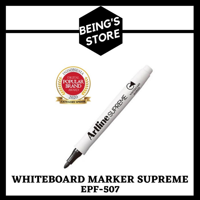 

SPIDOL PAPAN TULIS SUPREME WHITEBOARD MARKER ARTLINE EPF-507
