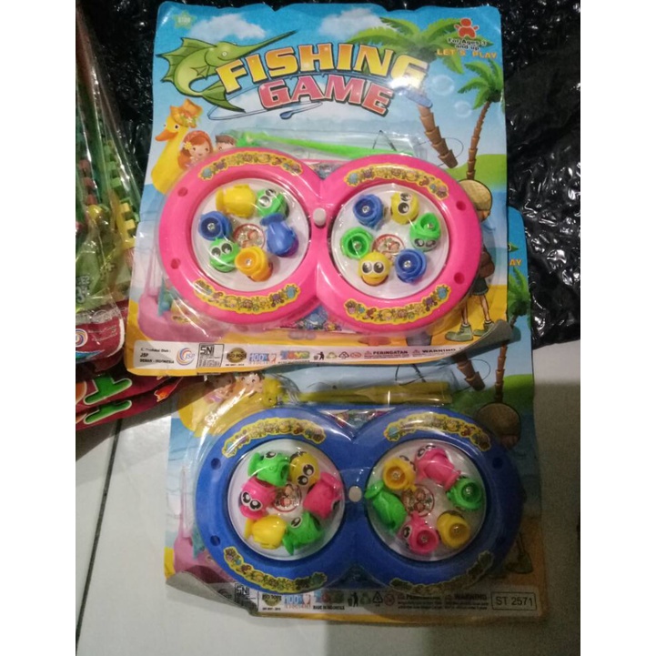 Mainan Anak Pancingan 2 Kolam (Fishing Game)