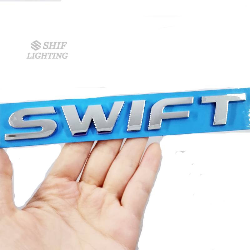 1pc Stiker Emblem Logo Swift Pengganti Bahan Abs Untuk Suzuki