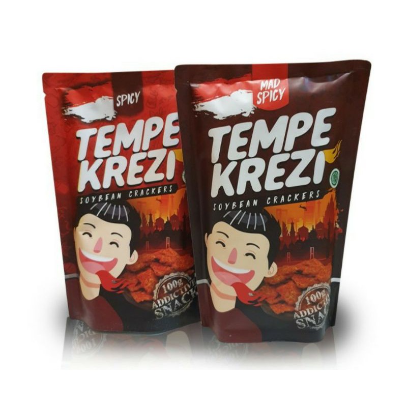 Keripik Tempe Krezi / Tempe Gila 100g