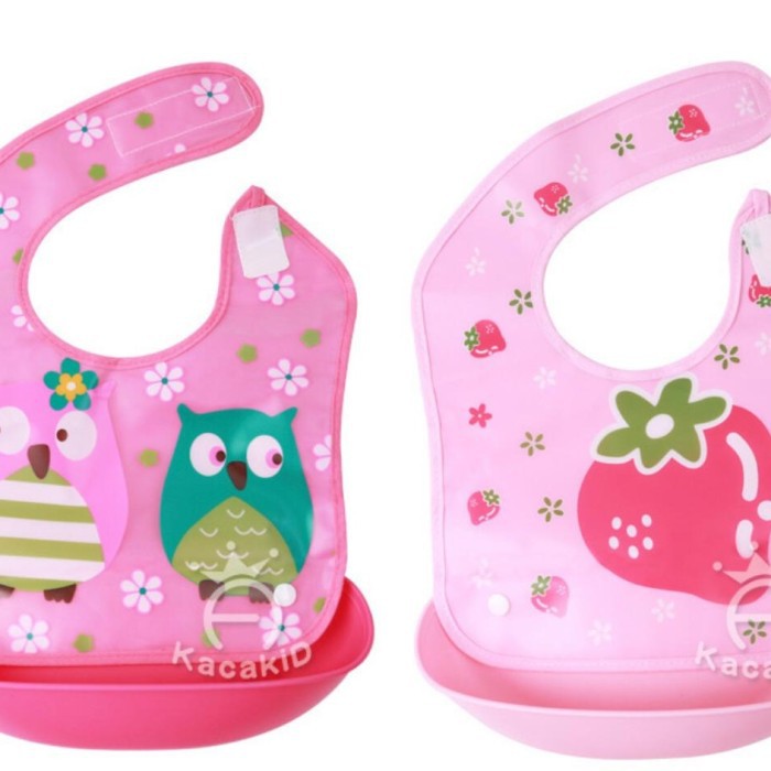 UNNISO - Baby Bib Slabber With Crumb Catcher