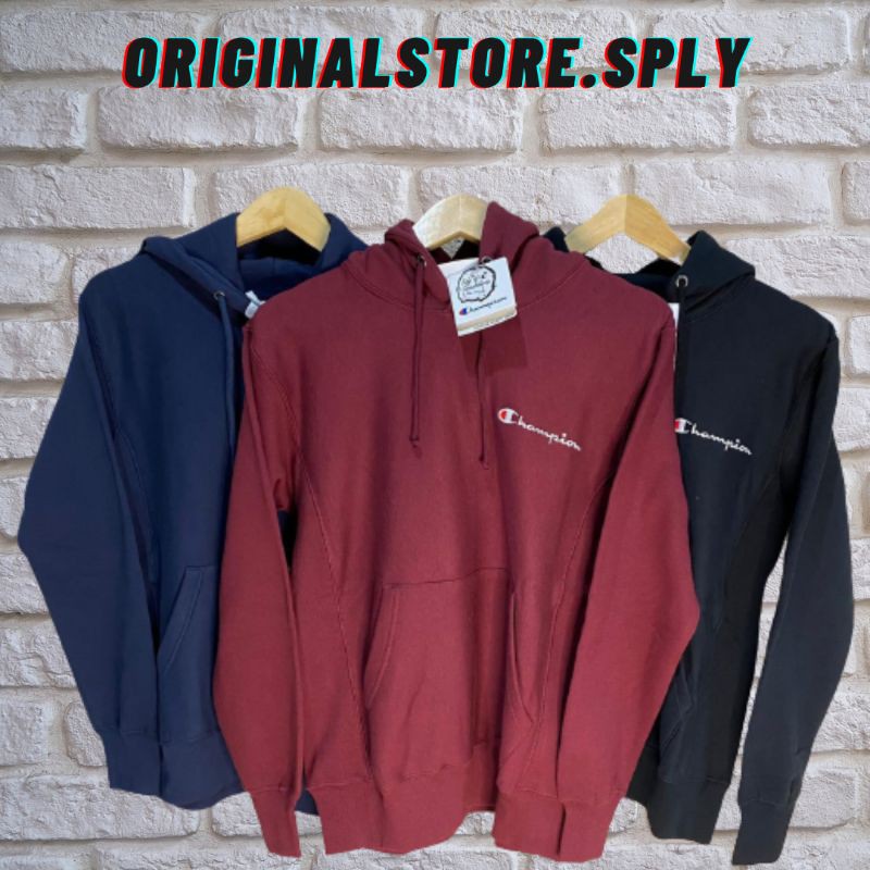 Hoodie Champion Reverse Weave Vintage Logo Small Script