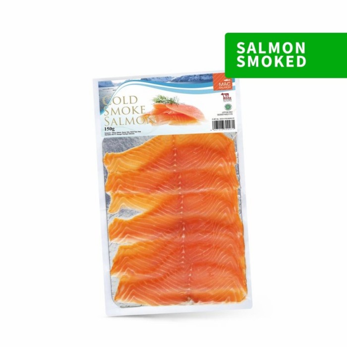 

Ikan Asap - Cold Smoked Salmon / Prosperity Salmon / Ikan Salmon Asap 150Gr