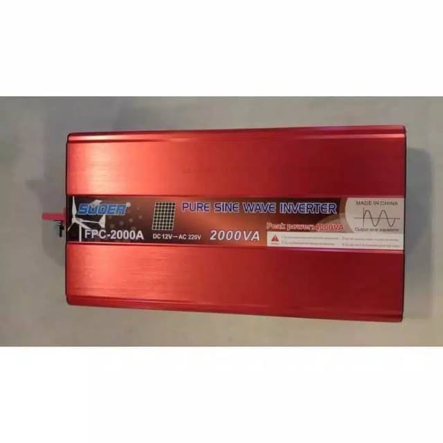 Power Inverter PSW SUOER FPC2000A FPC-2000A FPC 2000A Solar Power Pure Sine Wave 2000VA TERBAIK