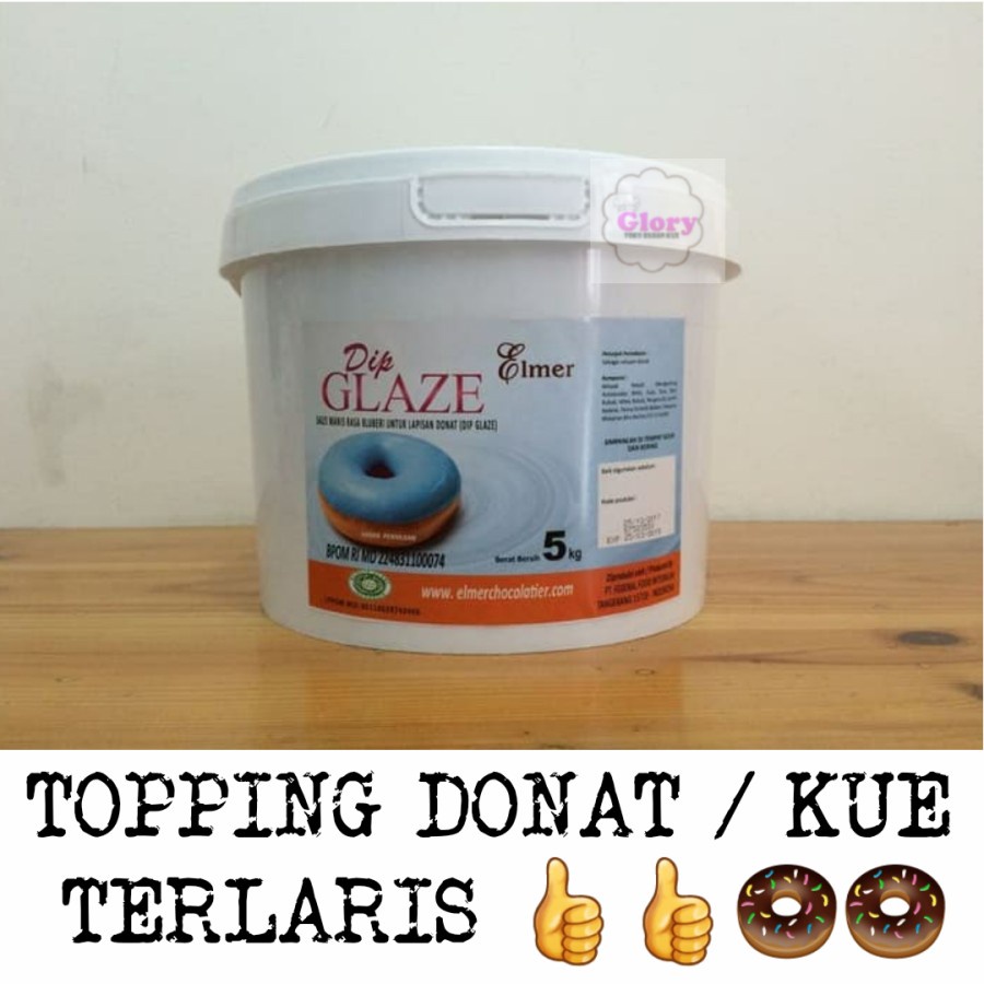 

elmer dip glaze blueberry 5 kg