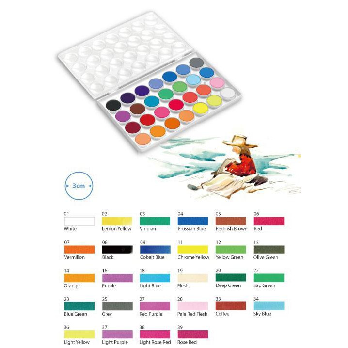 

Terbaru! Simbalion Watercolor Cakes 36C Termurah