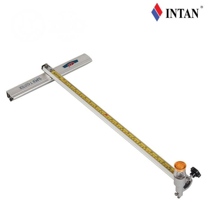 {syanestore} T-cutter / Alat Potong Kaca Lurus KD 150 cm Berkualitas