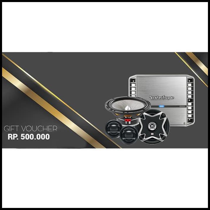 Promo Terbatas Voucher Belanja Audio Senilai 500 Ribu