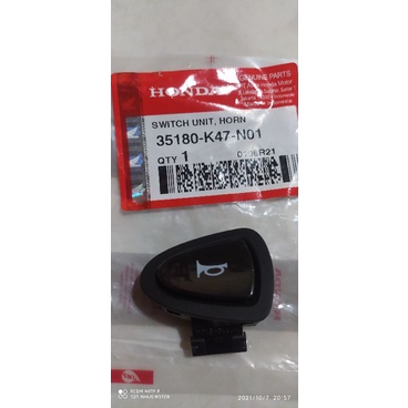 tombol klakson vario 110led asli