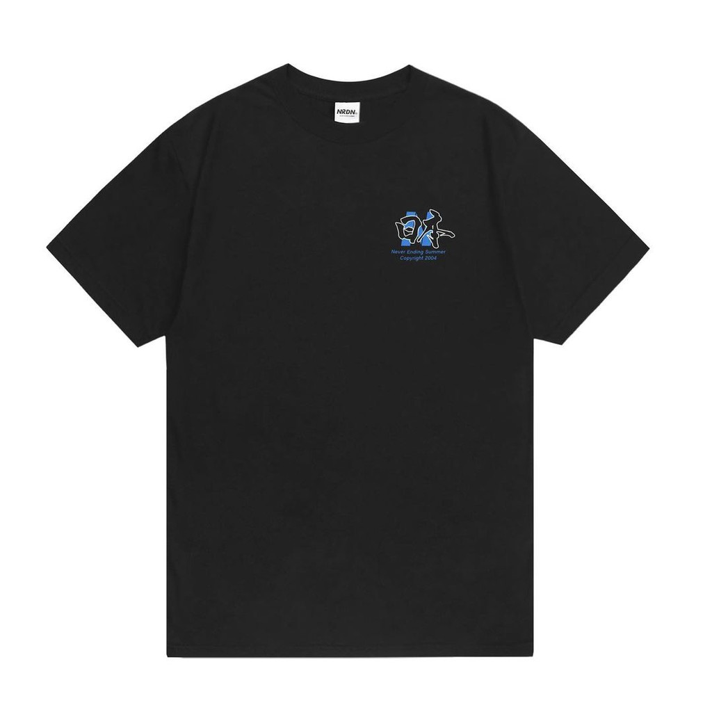 TSHIRT NRDN HOKUSAI WAVE BLACK