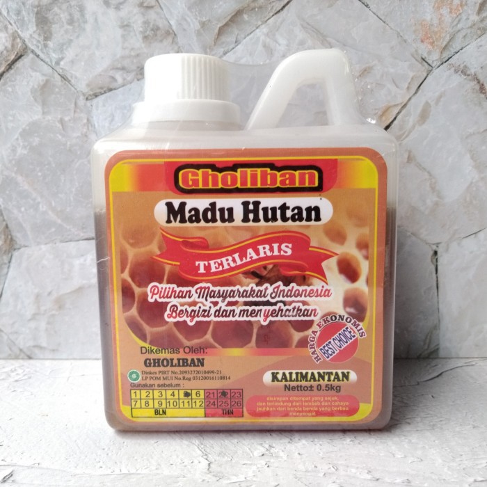 

Terbaru Madu Hutan Kalimantan Gholiban Plus Bee Pollen Royal Jelly 500 Gram Terbaru