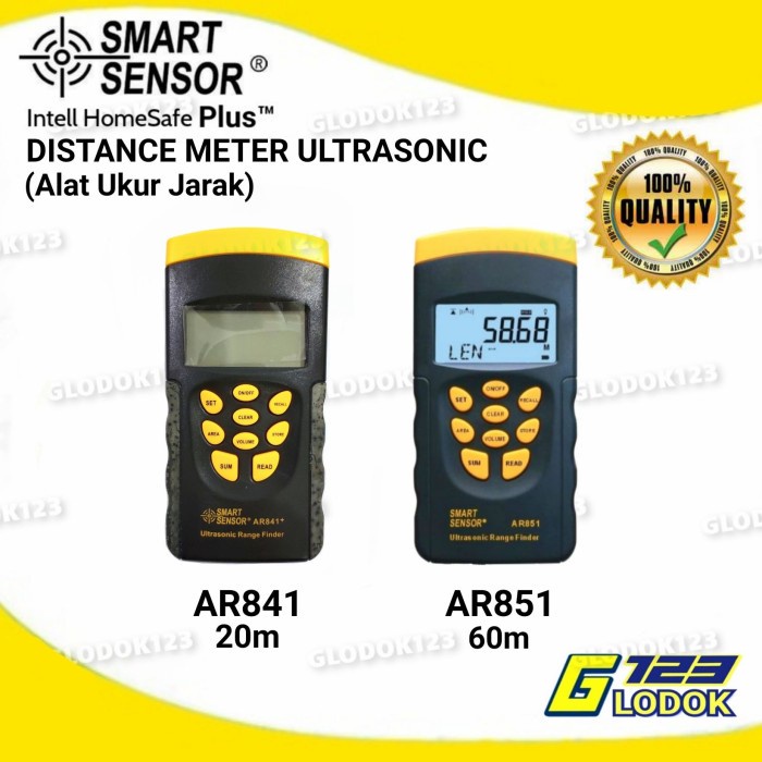 Alat Ukur Jarak Sensor Meteran Digital Laser Distance Measuring Meter