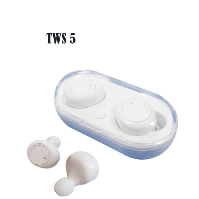 TWS 5 Earbuds - Headset Bluetooth TWS Touch Control Design V5.0 - Headset Bluetooth TWS 5 Earbuds