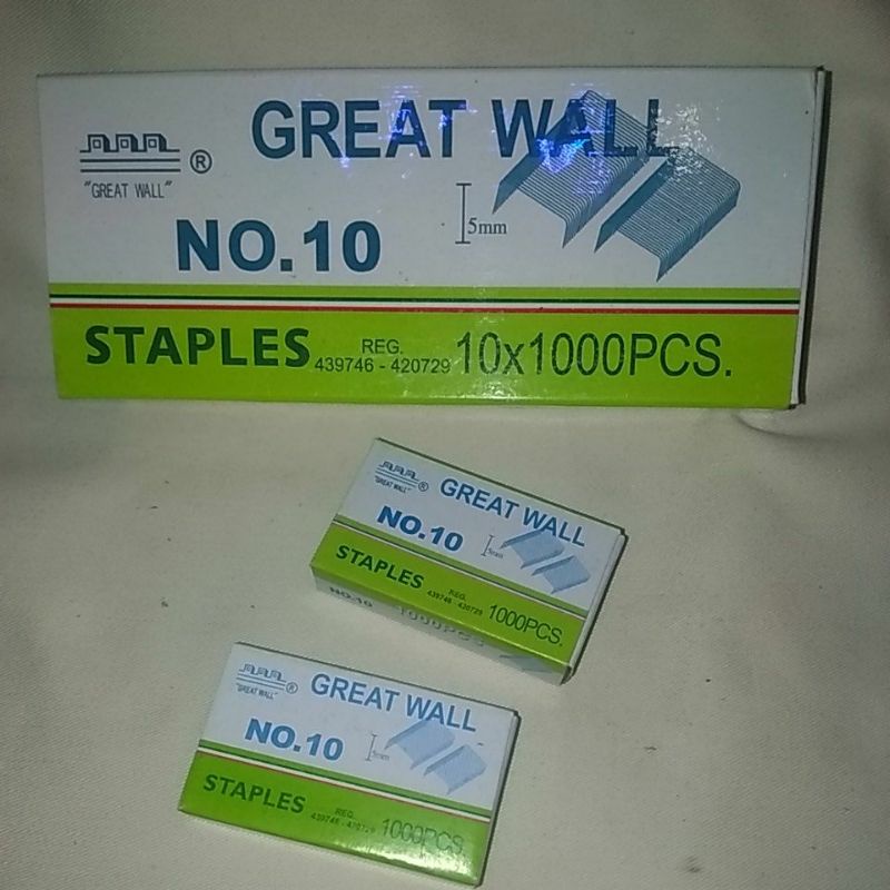 

Isi staples GREAT WALL no.10 ecer