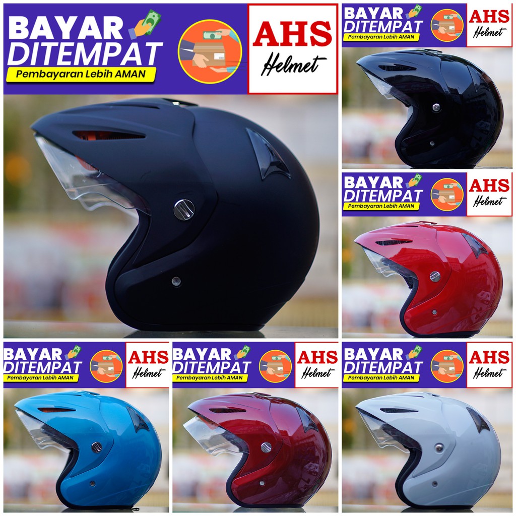 Helm INK CX22 Classic mirip asli