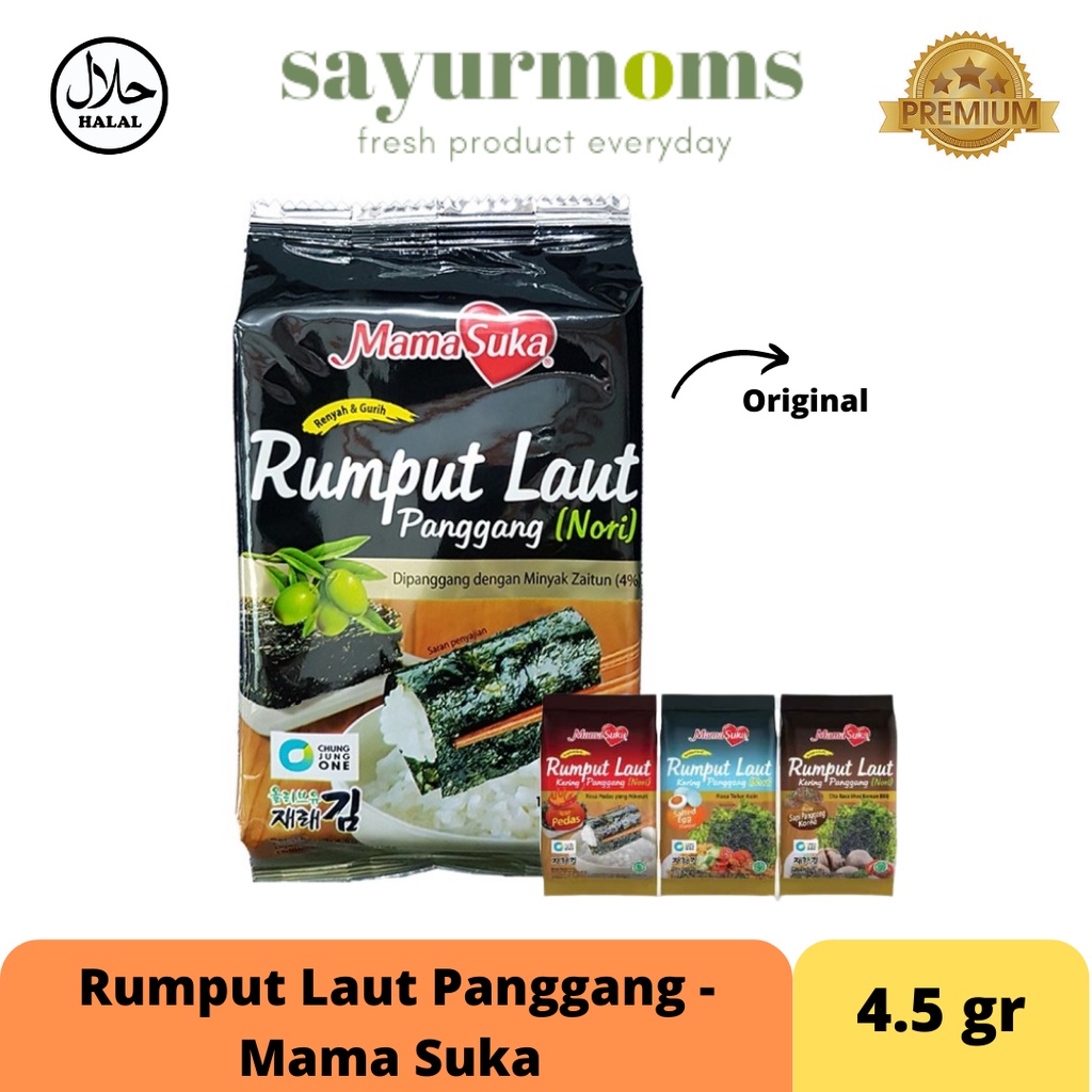 Rumput Laut Panggang - Mamasuka