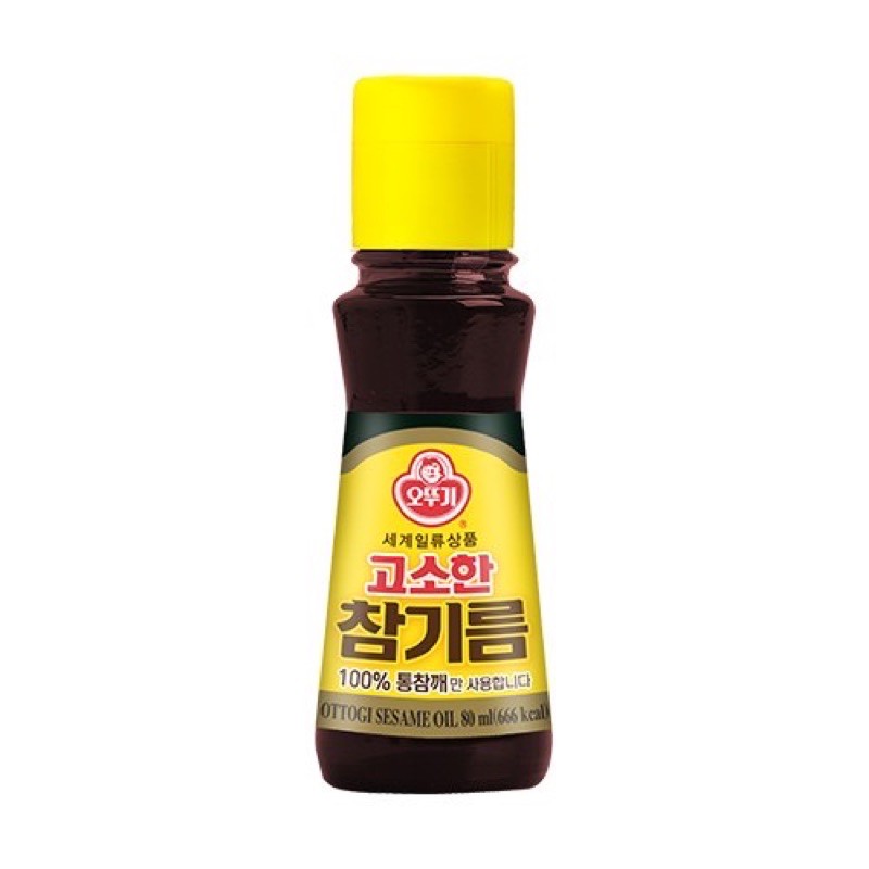

Sesame oil korea - bumbu minyak wijen ottogi 80ml