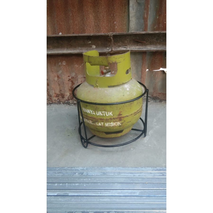 [LK] Tempat Tabung Gas LPG 3kg / PENGAMAN GAS / ALAS TABUNG GAS MURAH