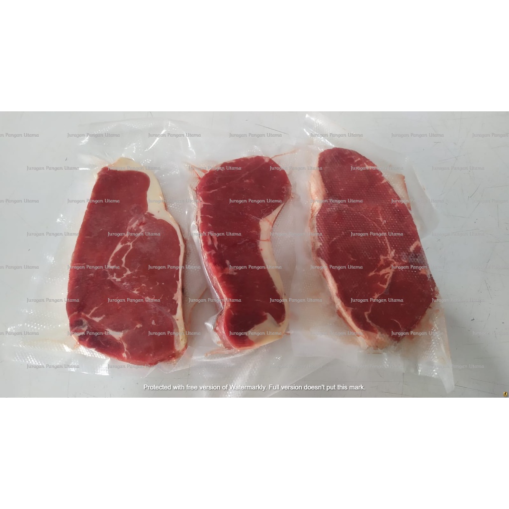 

Sirloin Friboy Steak import kemasan 200 Gram per pack