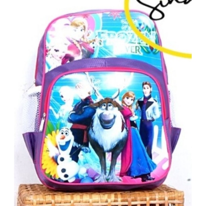 TAS RANSEL LAMPU LED  ANAK TK / PAUD / Tas Ransel Sekolah BT21/Tas Ransel Batok 3D/Tas Ransel Karakter BT21