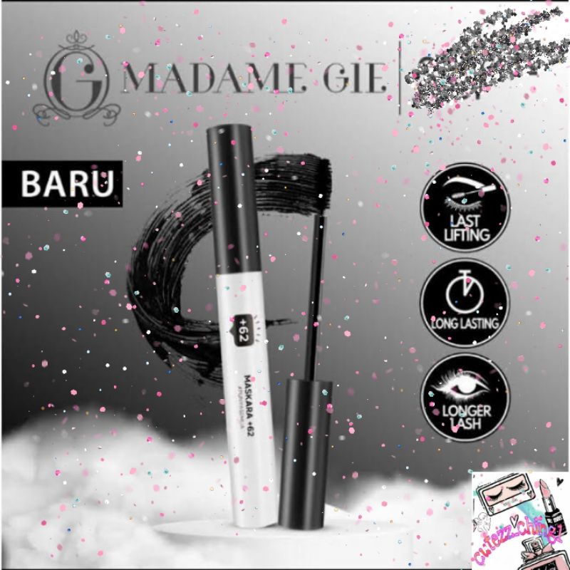 ☃Cutezz_Ching1☃Madame Gie Mascara +62 Clear / Mascara +62 Black