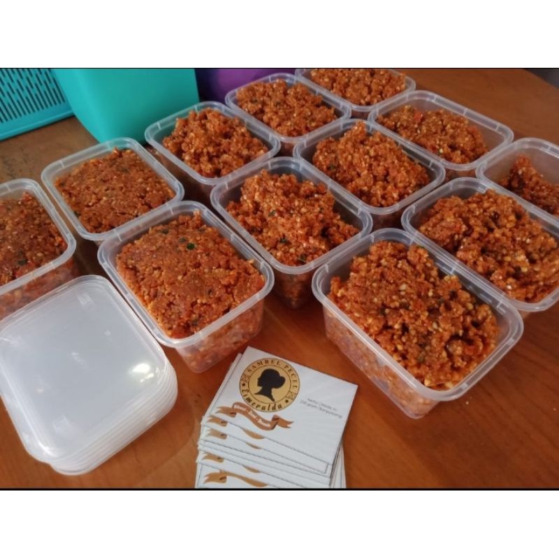 

Sambel Pecel Esmeralda