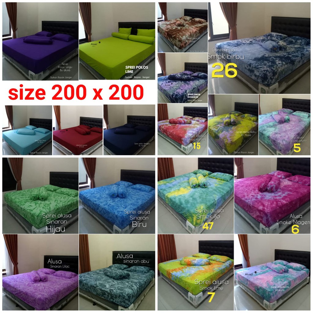 Sprei Bali Alusa