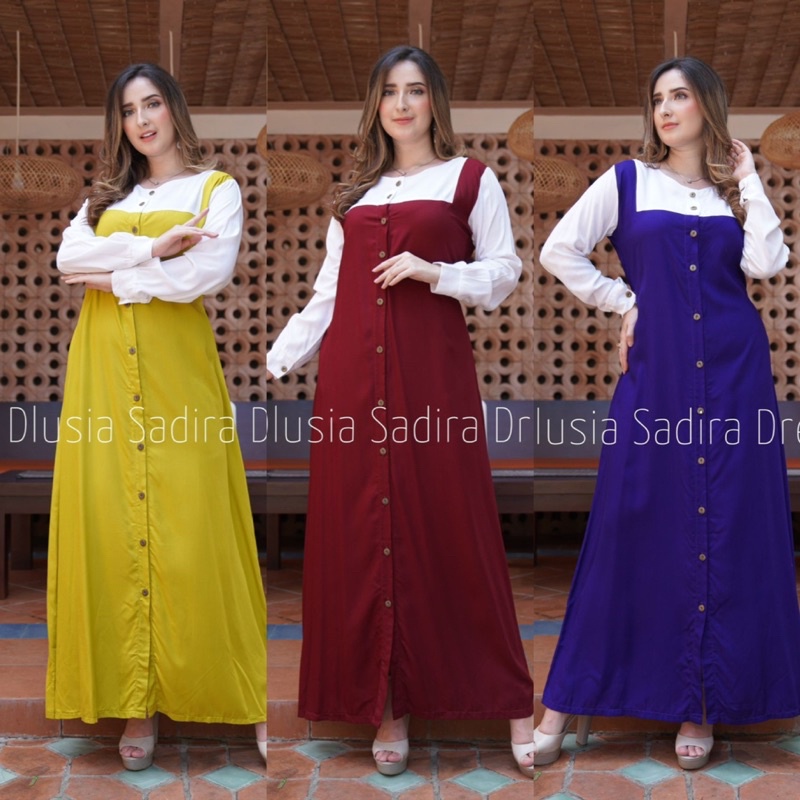 Daster Arab Dress Dlusia SADIRA Original