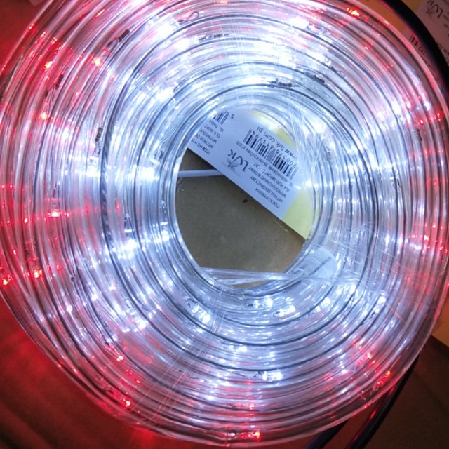 Lampu selang 10m merah putih