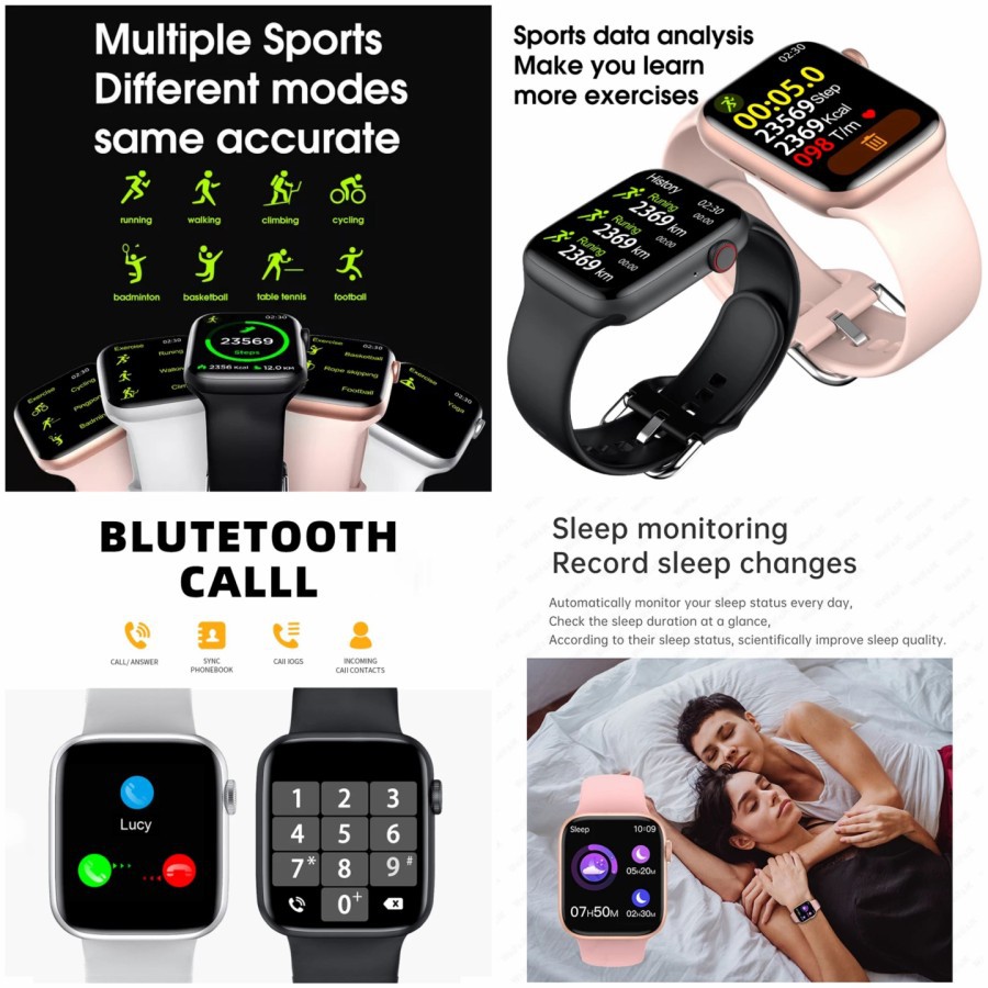 iWatch Smart Watch SERIES 6 PLUS update TERBARU