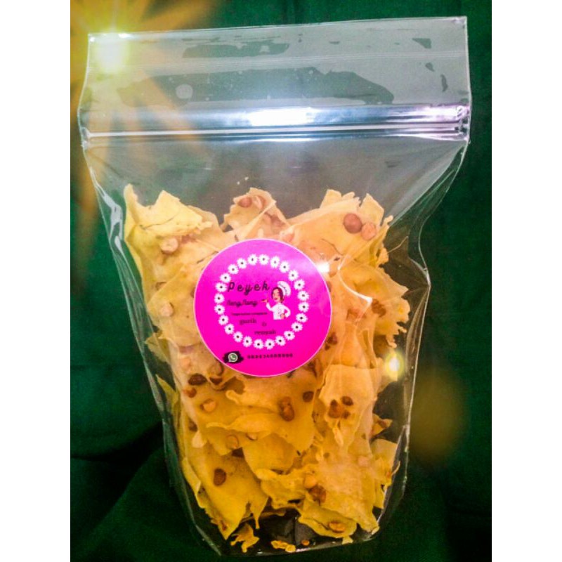 

Peyek Kacang Peyek Dele Peyek Neng Nong 200gr