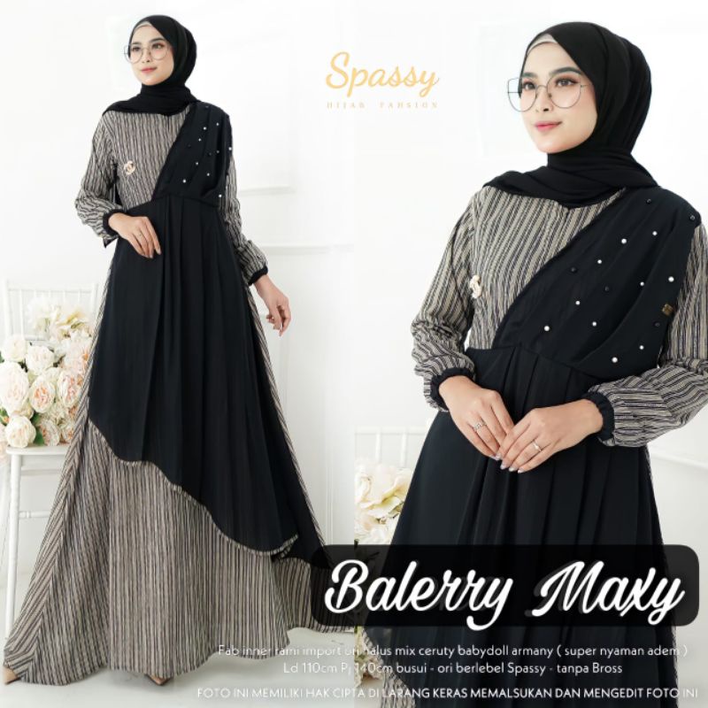 BALLERRY DRESS WANITA GAMIS BY SPASSY