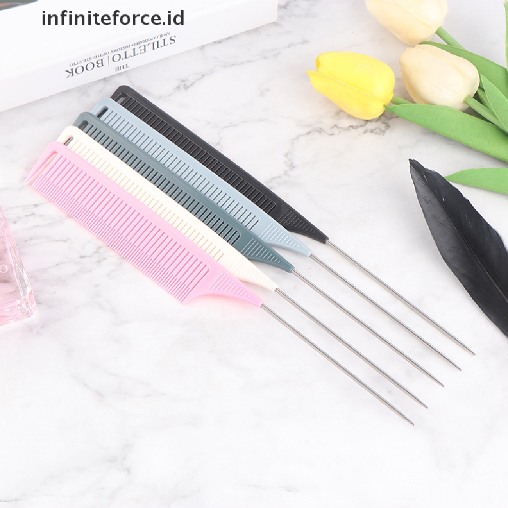 Infiniteforce.id 1pc Sisir Pemisah Rambut Untuk Salon