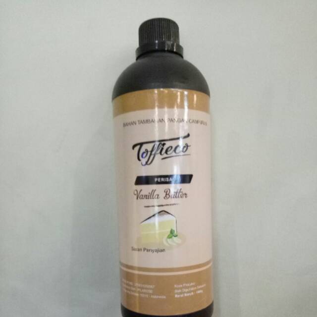 

Toffieco Pasta Vanilla Butter 1 Liter [Instant Surabaya] - Arvian