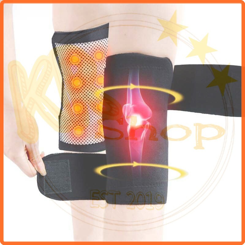 Sabuk Terapi Pemanas Lutut Koyo Lutut Untuk Meredakan Nyeri Pelindung Lutut Terapi Magnetik Knee Pad