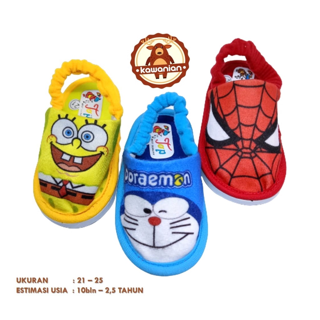 Sandal Bayi Prewalker Laki-Laki dan Perempuan Sandal Bapau Bayi