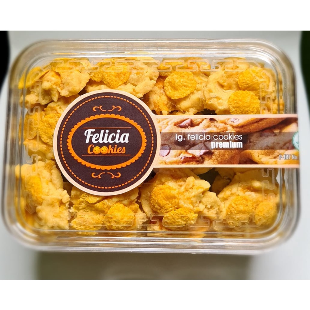 

Cornflake Cake Felicia Cookies Renyah Gurih Enak